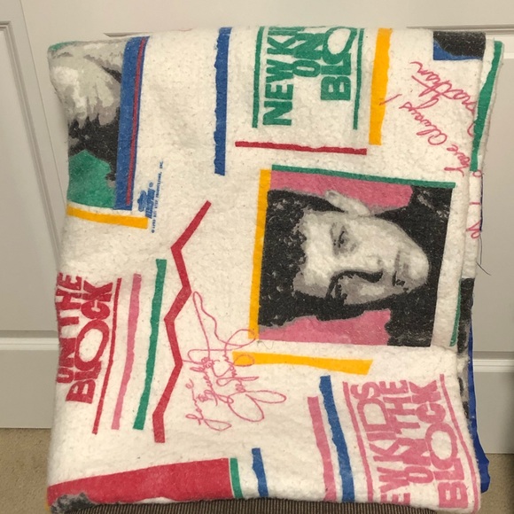 Other - Vintage new kids on the block blanket